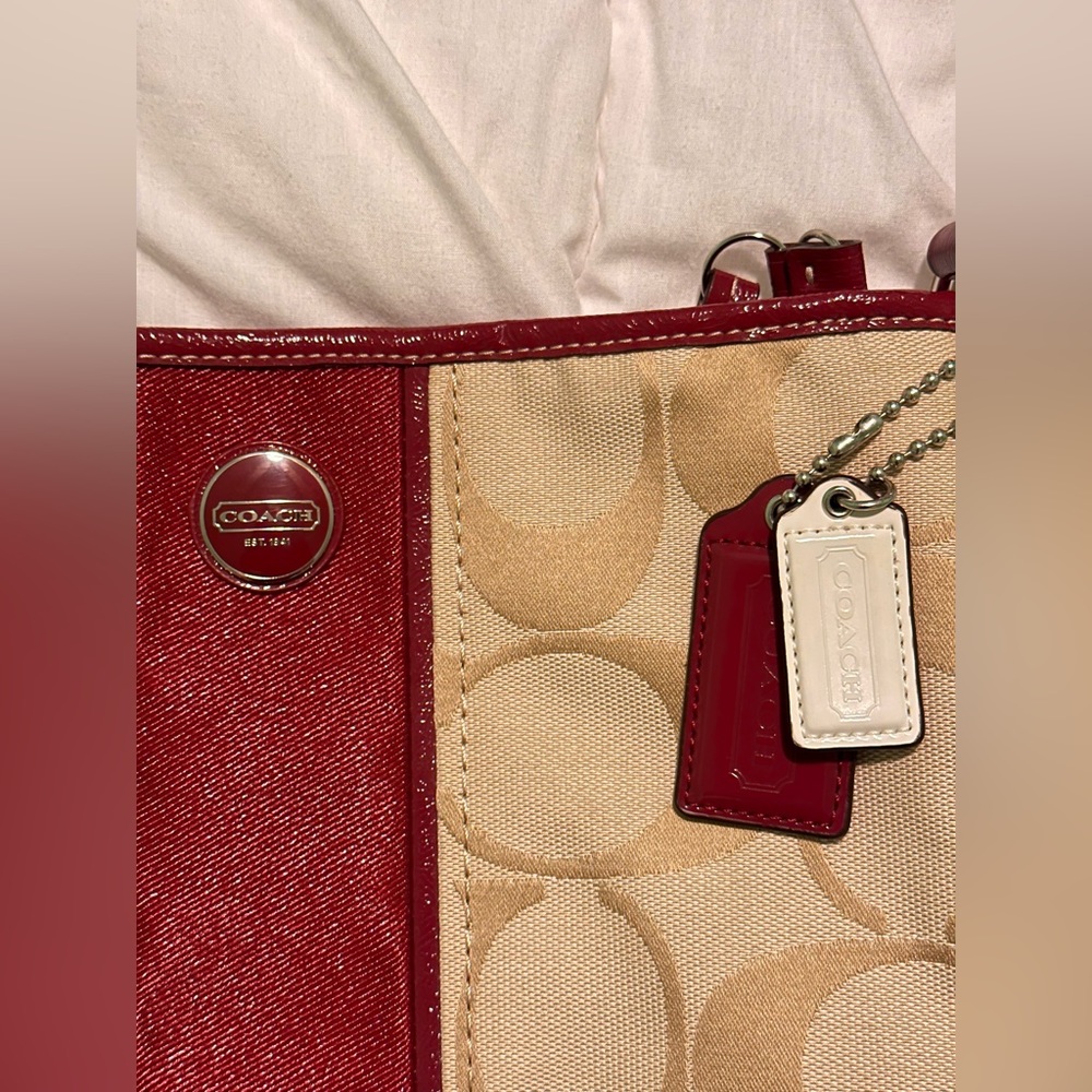 Large Coach crossbody bag